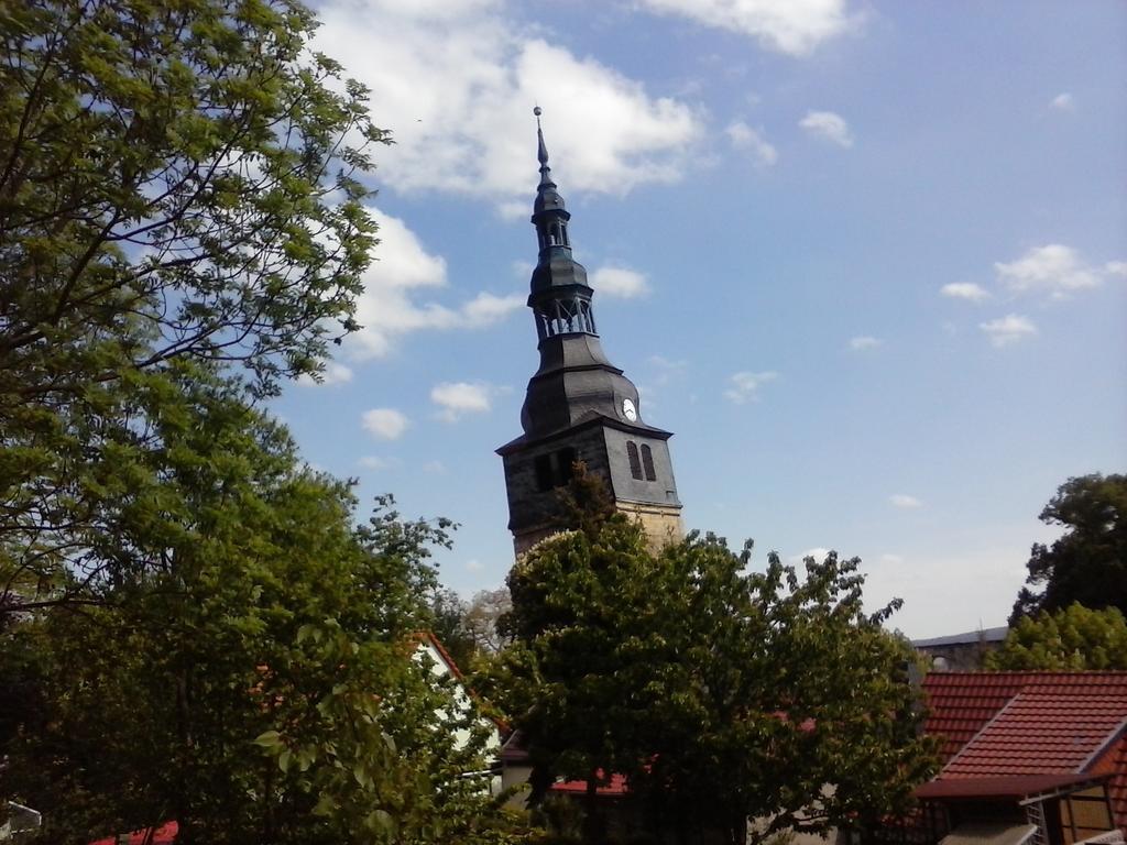 Am Schiefen Turm Villa Bad Frankenhausen Cameră foto